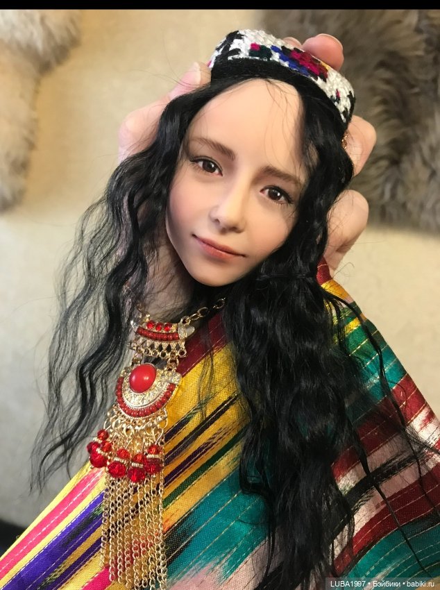 Девочки в национальных костюмах узбечки, татарочки..от Елены Юнссон (фото 6)