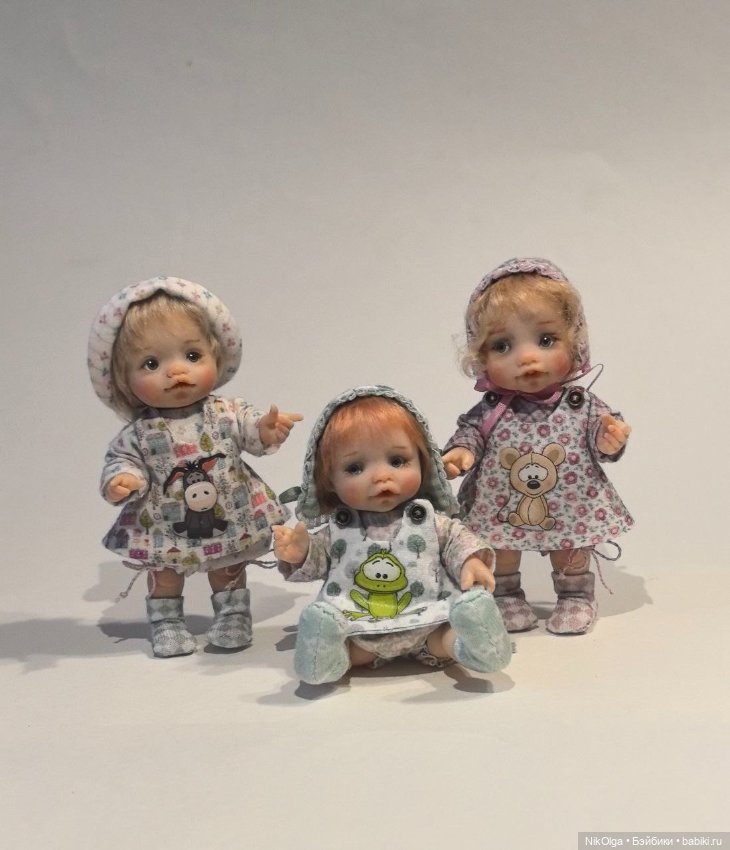 Ясельная группа — Авторские шарнирные куклы своими руками: лепка