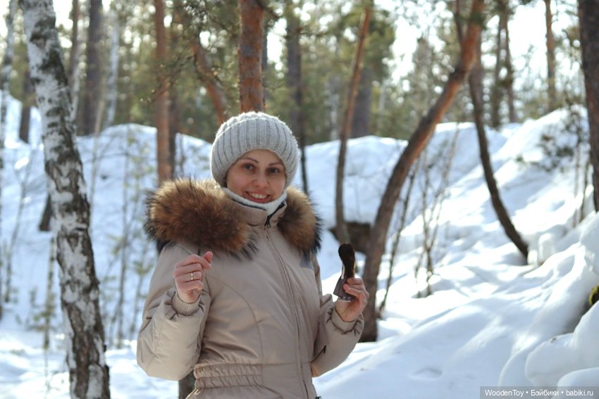 Зимняя прогулка с малышкой (фото 6)