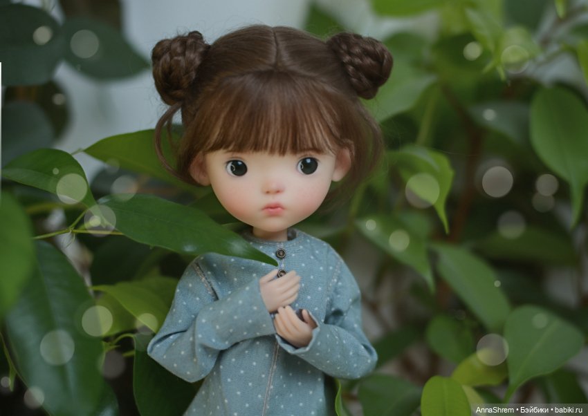 Булочка от Agdoll — Куклы Landoudou и Birdie: Дизайнерский винил