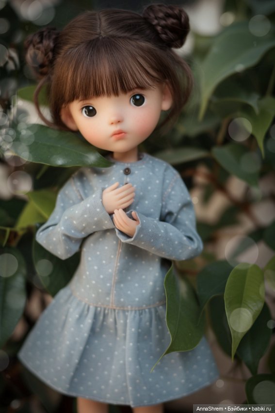 Булочка от Agdoll — Куклы Landoudou и Birdie: Дизайнерский винил (фото 2)