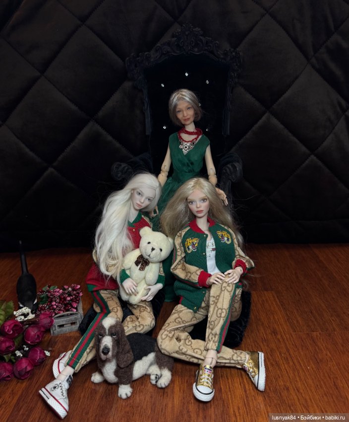 Бабуля с внучками — Авторские куклы BJD (БЖД) у нас дома: фото (фото 6)