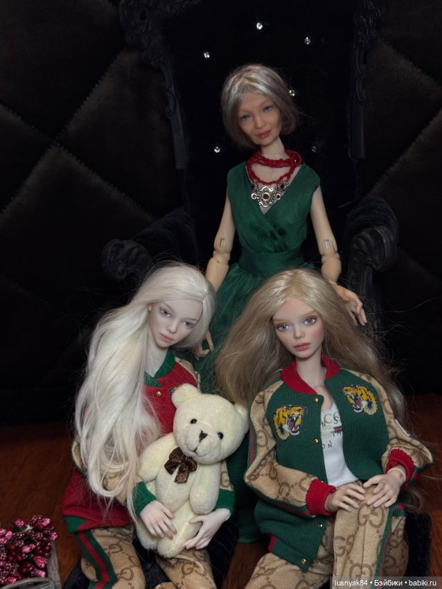 Бабуля с внучками — Авторские куклы BJD (БЖД) у нас дома: фото (фото 7)