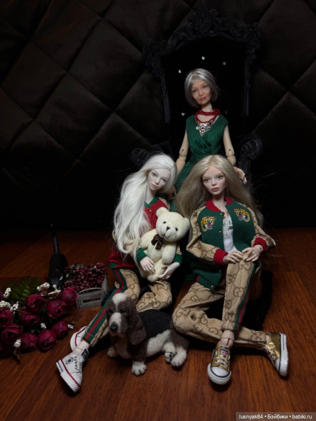 Бабуля с внучками — Авторские куклы BJD (БЖД) у нас дома: фото (фото 8)