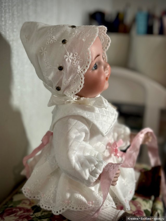 Шью на антикварную куклу 🧵 (фото 4)