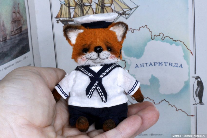 Лисята морячки — Авторские мишки Тедди и друзья: фото (фото 10)