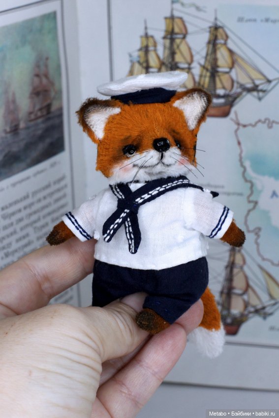 Лисята морячки — Авторские мишки Тедди и друзья: фото