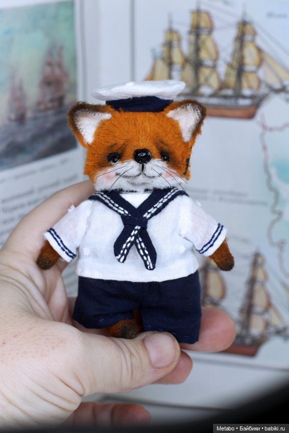 Лисята морячки — Авторские мишки Тедди и друзья: фото (фото 9)