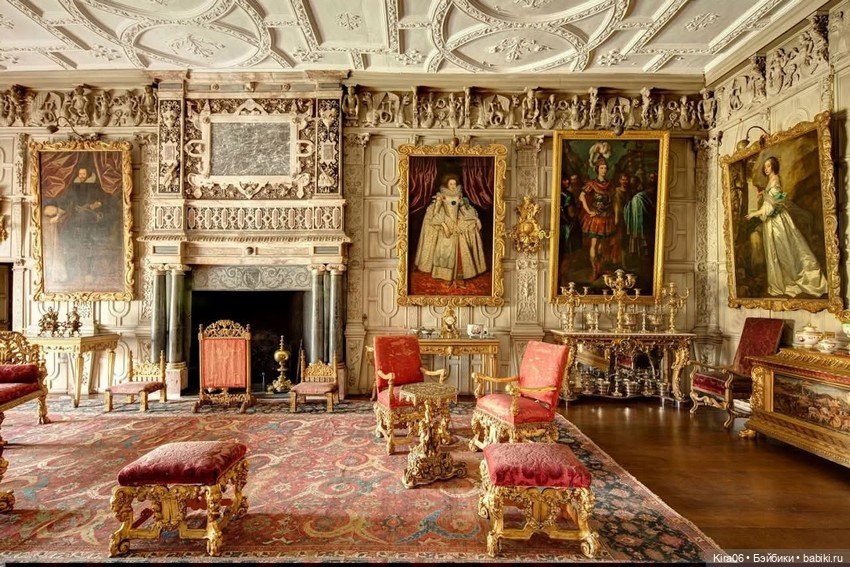 Бальный зал Knole House в миниатюре: королевская роскошь в деталях