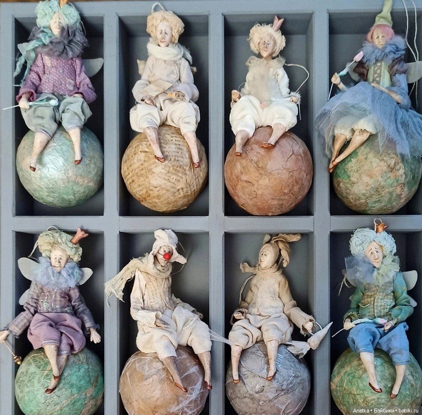 Маленькие души в ладошке: Авторские куклы Анны Кобзевой (фото 3)