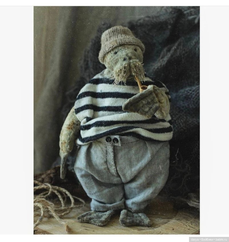 Авторская выкройка моржа от Бирмята