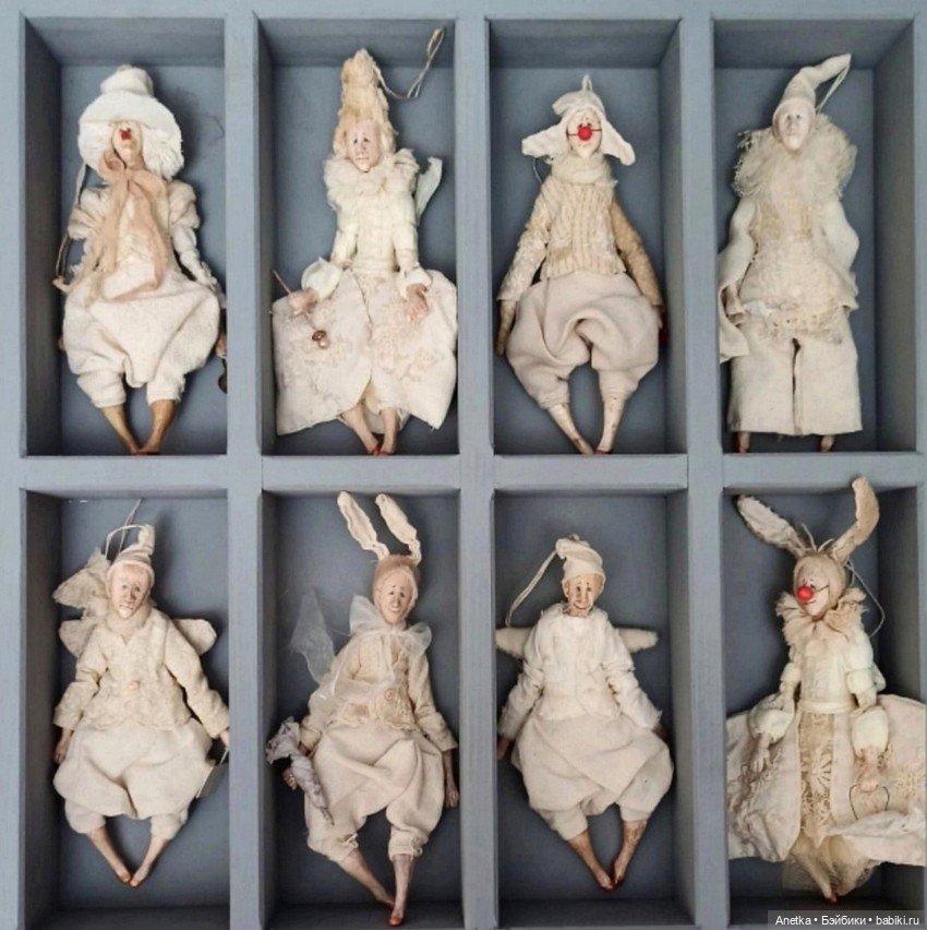 Маленькие души в ладошке: Авторские куклы Анны Кобзевой
