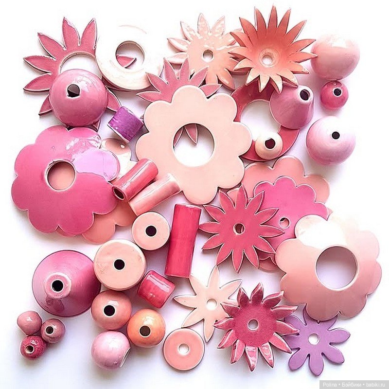 Цветочки-светильники из керамики