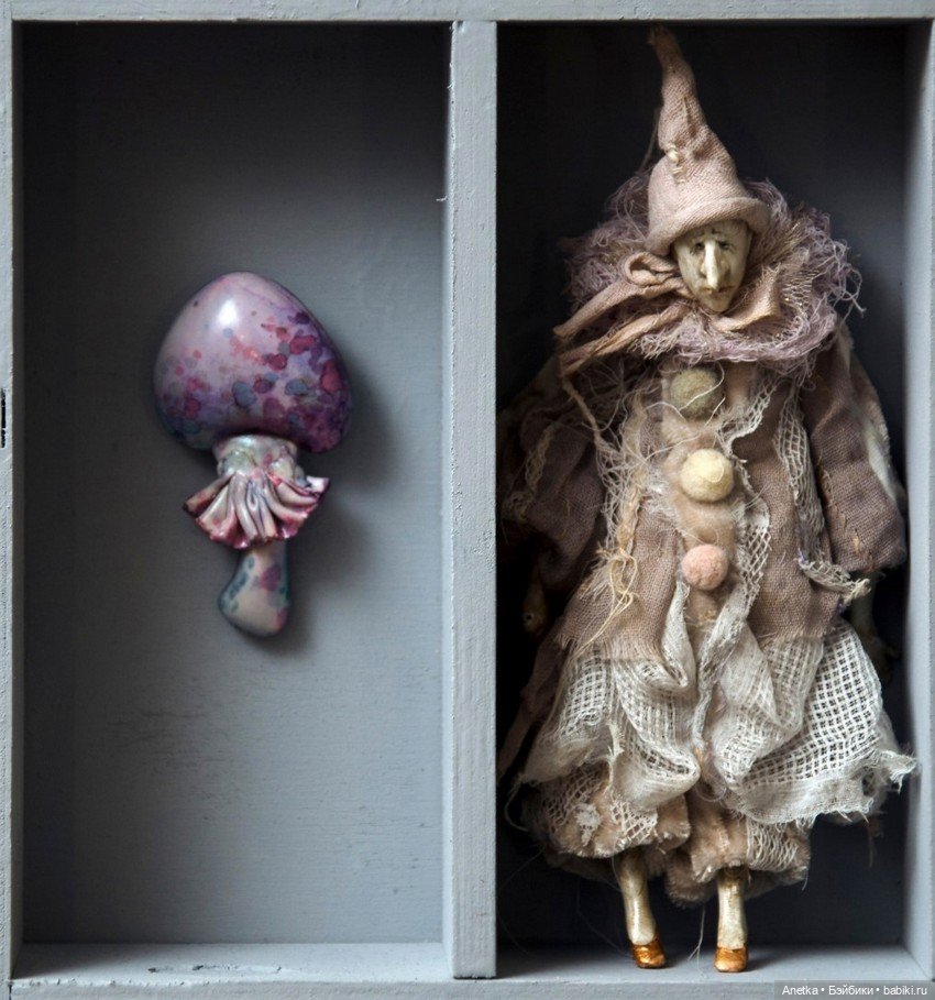 Маленькие души в ладошке: Авторские куклы Анны Кобзевой (фото 10)