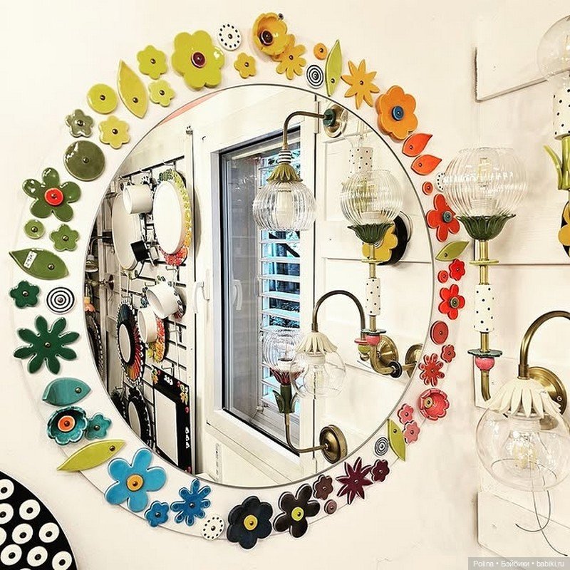 Цветочки-светильники из керамики (фото 9)