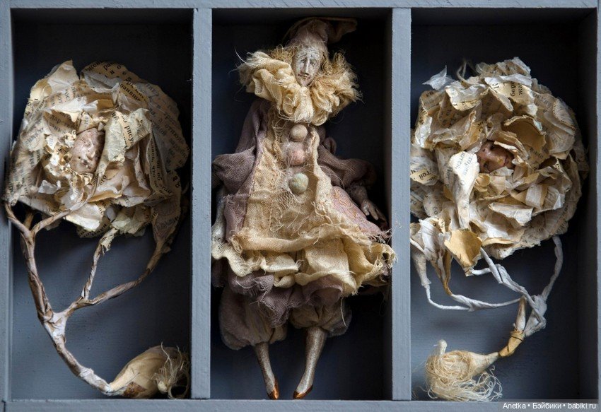 Маленькие души в ладошке: Авторские куклы Анны Кобзевой (фото 9)
