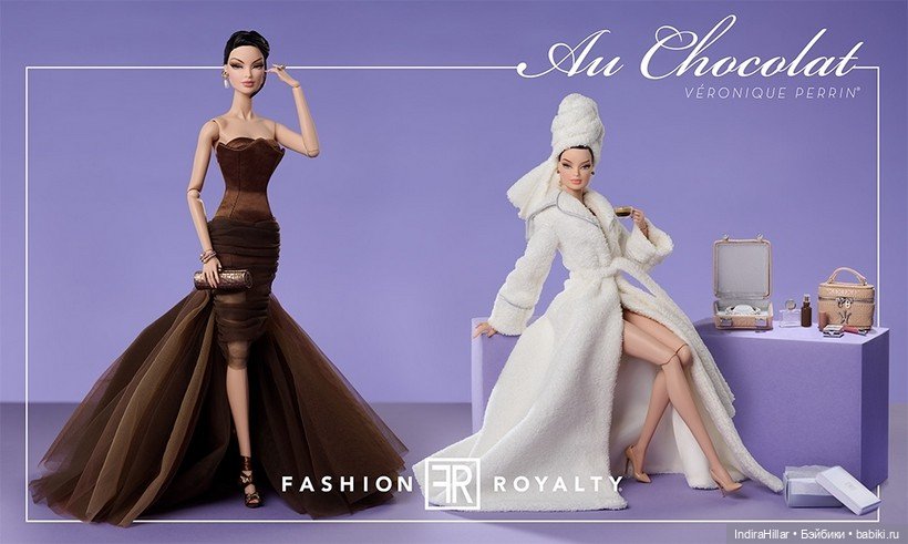 Сет из двух кукол Au Chocolat