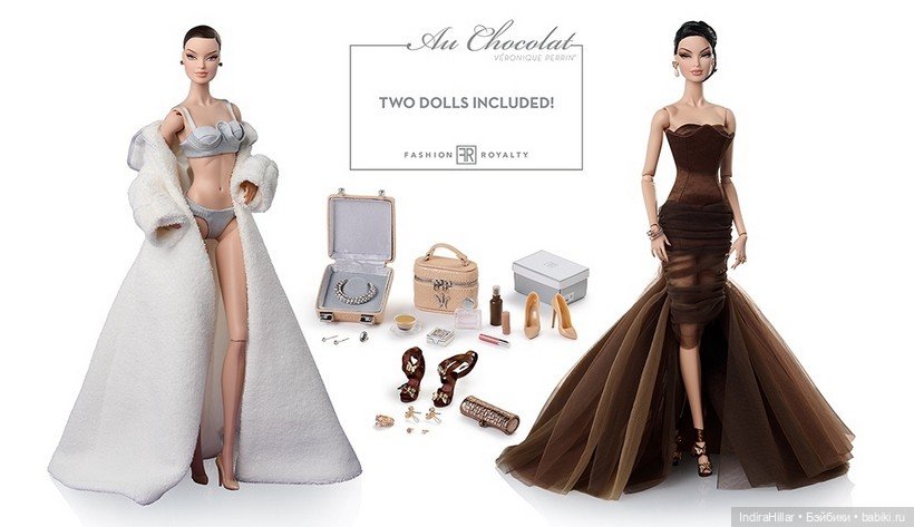 Сет из двух кукол Au Chocolat (фото 2)
