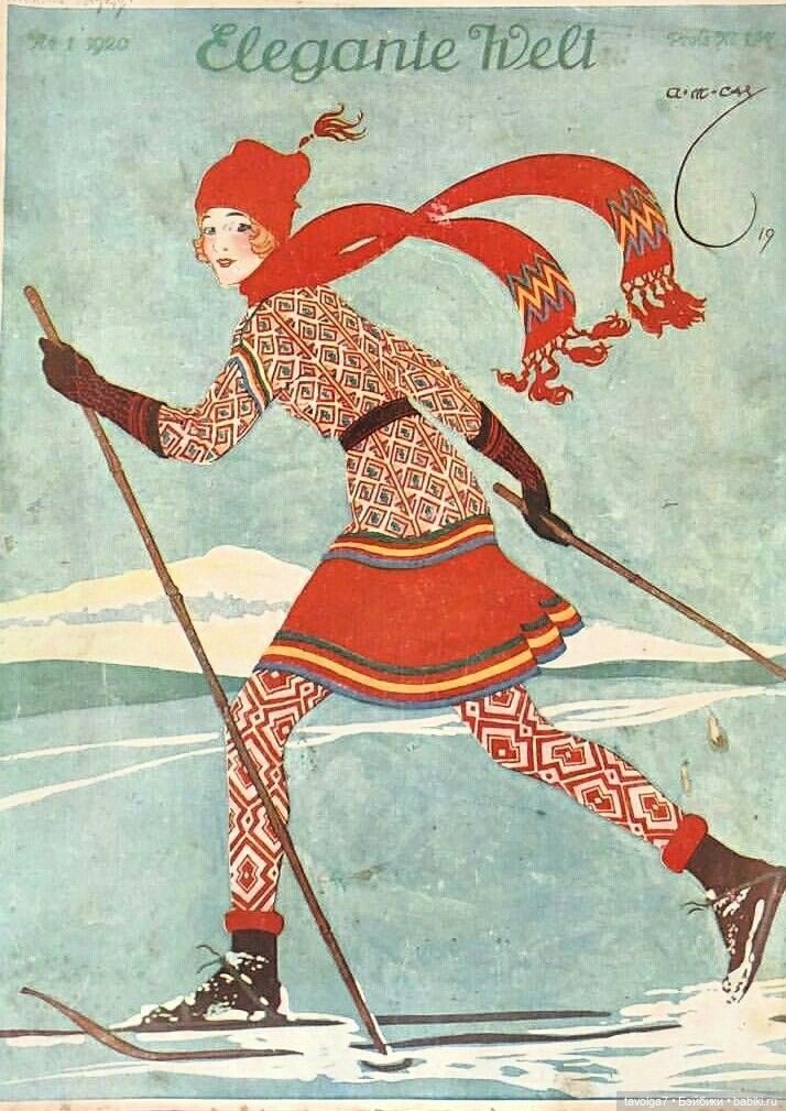 Зимняя мода 1920-х — Культура