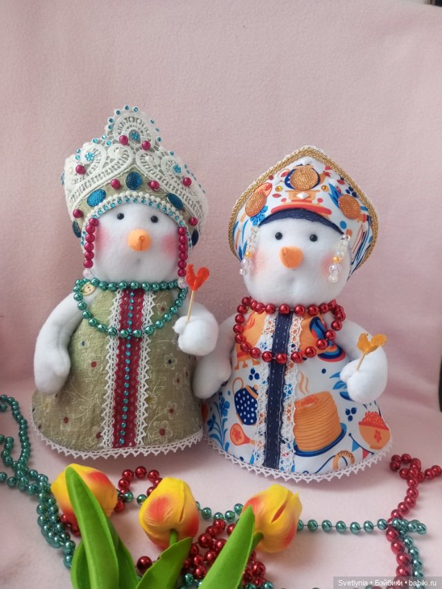 Снеговуши Забавы — Текстильные игрушки и примитивы: кофейные