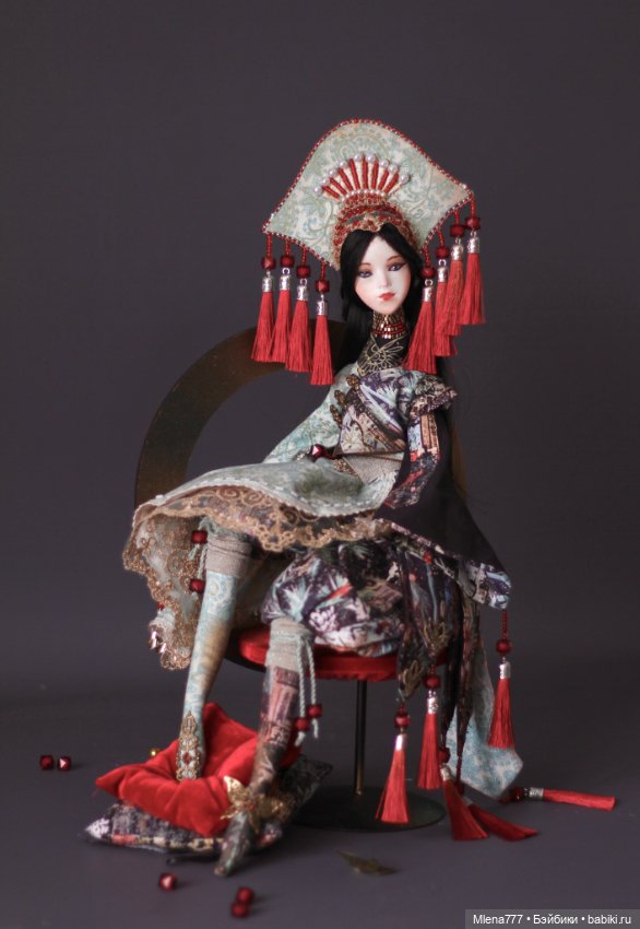 Принцесса Китая — Авторские шарнирные куклы своими руками: лепка