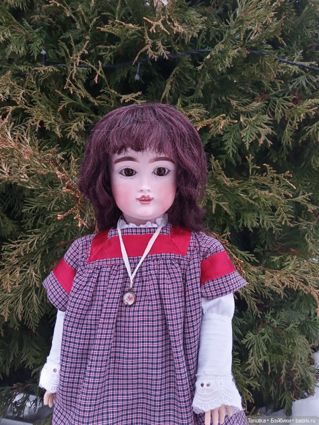 В ожидании весны — Антикварные куклы Kestner (Кестнер) JDK: Хильда (фото 8)