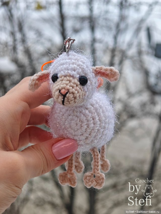 Овечка Муся — Вязаные игрушки и амигуруми: крючком