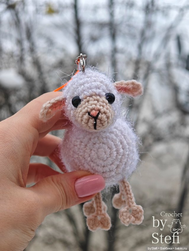 Овечка Муся — Вязаные игрушки и амигуруми: крючком
