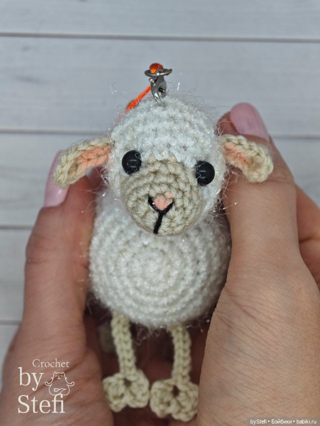 Овечка Муся — Вязаные игрушки и амигуруми: крючком (фото 5)