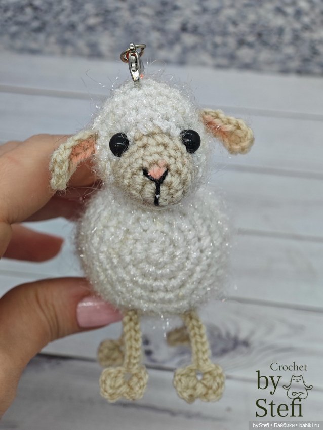 Овечка Муся — Вязаные игрушки и амигуруми: крючком