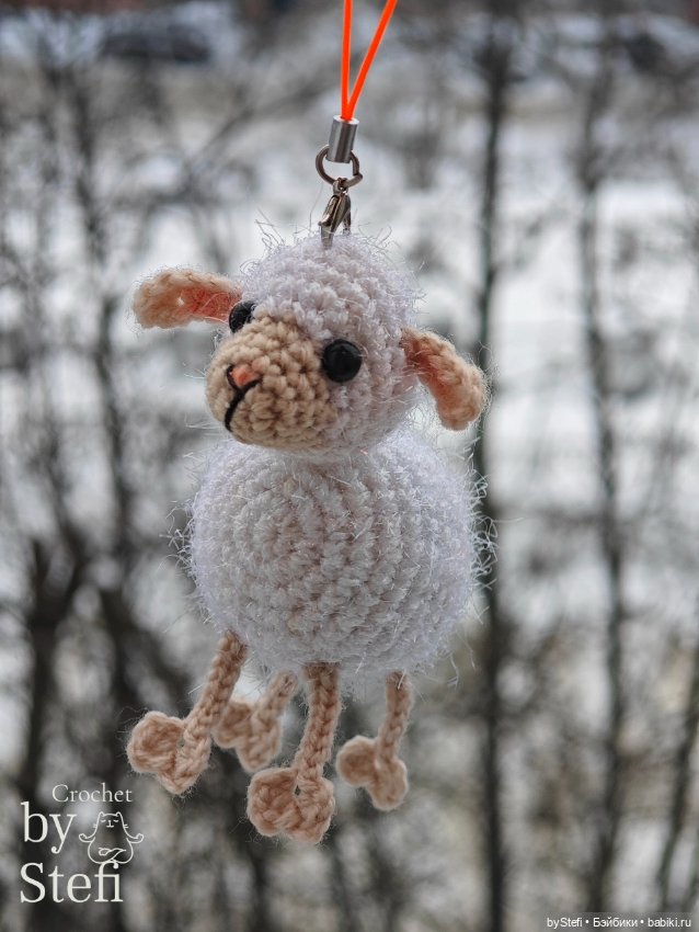 Овечка Муся — Вязаные игрушки и амигуруми: крючком