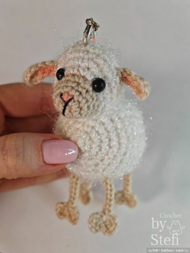 Овечка Муся — Вязаные игрушки и амигуруми: крючком