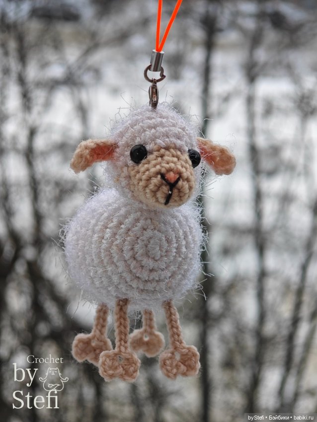 Овечка Муся — Вязаные игрушки и амигуруми: крючком