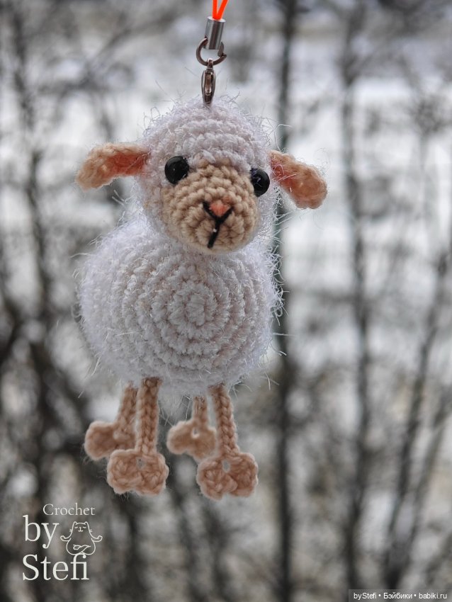Овечка Муся — Вязаные игрушки и амигуруми: крючком