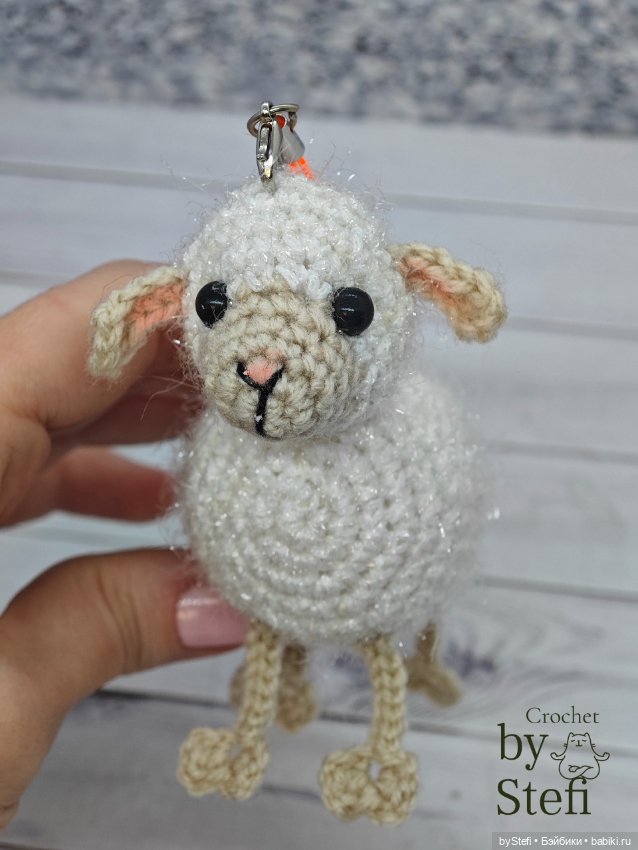 Овечка Муся — Вязаные игрушки и амигуруми: крючком