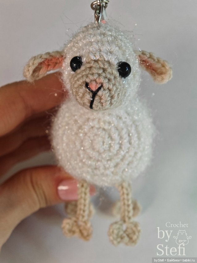 Овечка Муся — Вязаные игрушки и амигуруми: крючком
