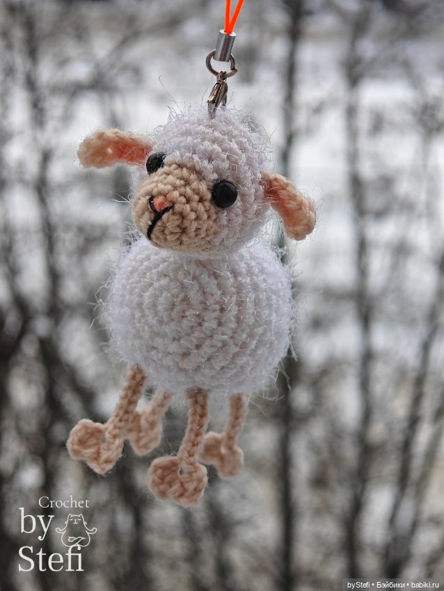 Овечка Муся — Вязаные игрушки и амигуруми: крючком