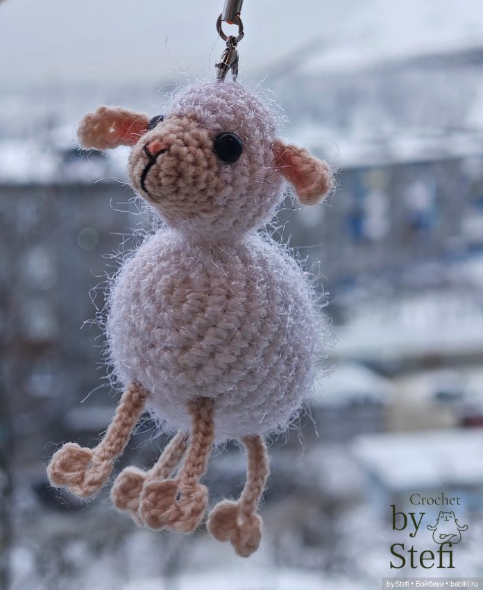 Овечка Муся — Вязаные игрушки и амигуруми: крючком (фото 2)