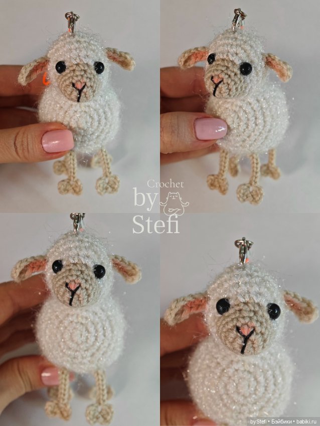Овечка Муся — Вязаные игрушки и амигуруми: крючком