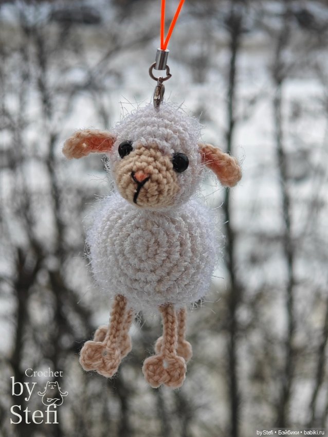 Овечка Муся — Вязаные игрушки и амигуруми: крючком