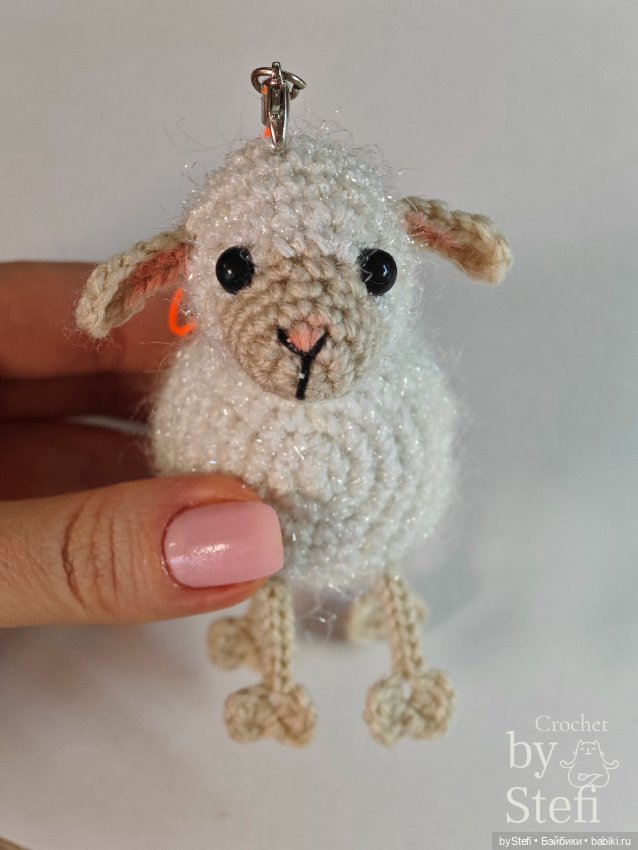 Овечка Муся — Вязаные игрушки и амигуруми: крючком