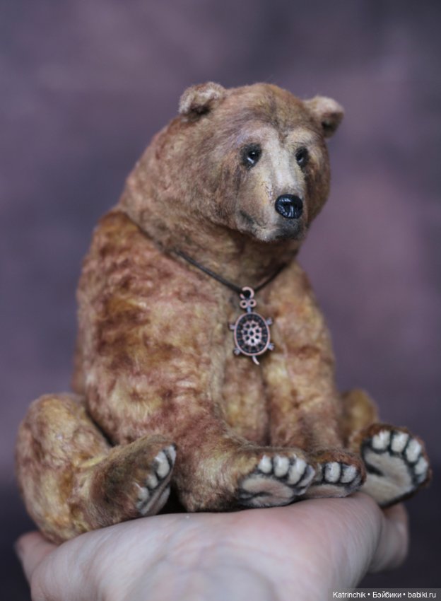 Мишка на ладошке — Авторские мишки Тедди и друзья: фото (фото 2)