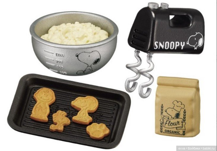 Re-Ment анонсировали Snoopy's MONO KITCHEN (фото 8)