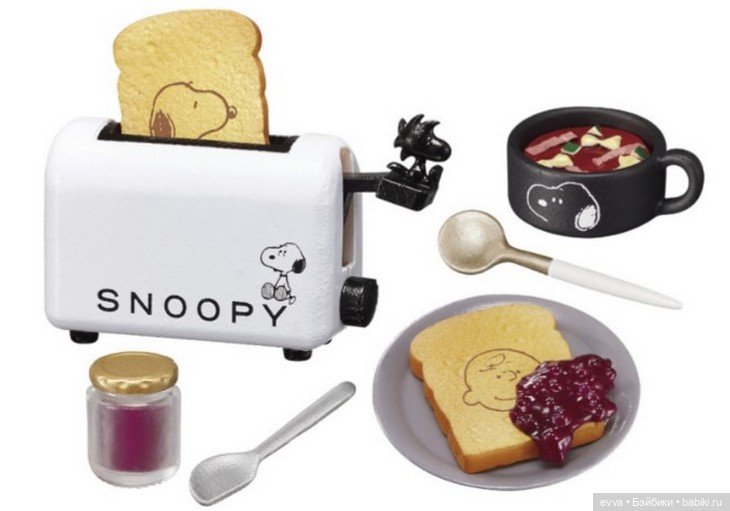 Re-Ment анонсировали Snoopy's MONO KITCHEN (фото 2)