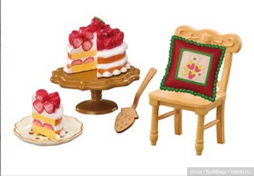 Клубничное лето на полке: Новинка «Country Strawberry Cafe on the Hill» от Re-Ment (фото 2)