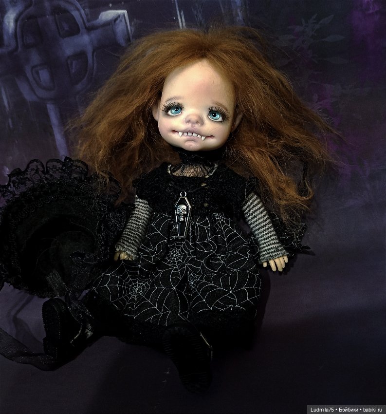 Ещё одна "страшилочка" — Лепка авторских кукол: полимерная глина