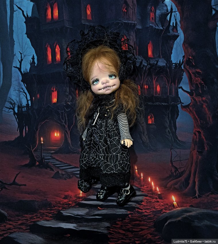 Ещё одна "страшилочка" — Лепка авторских кукол: полимерная глина
