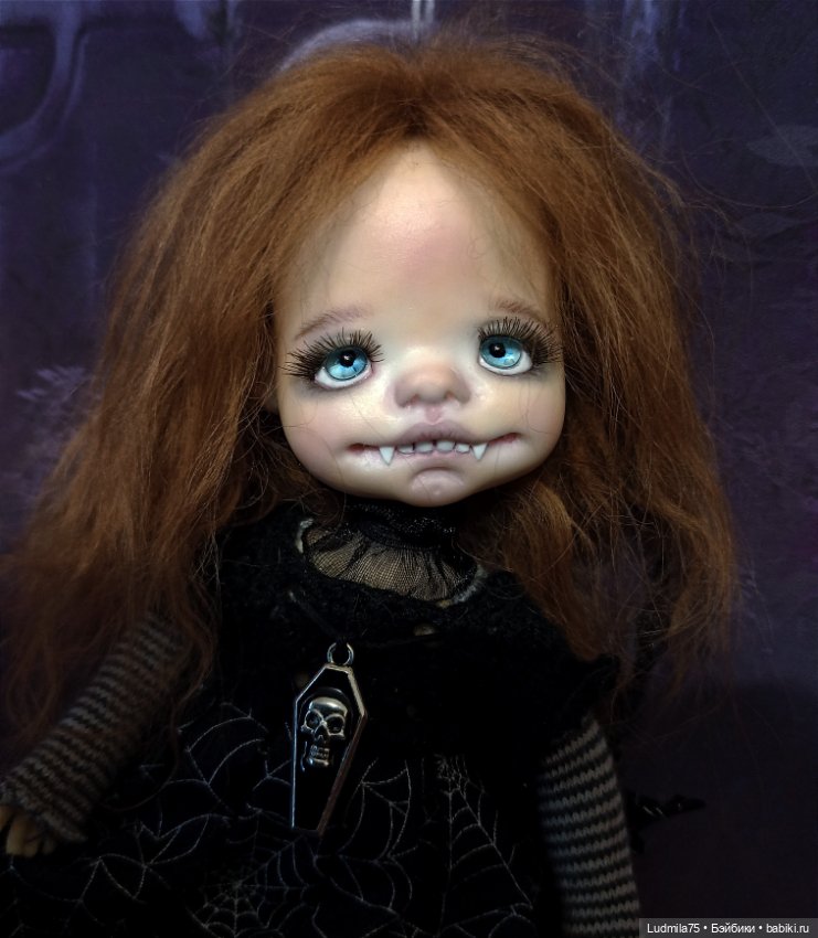 Ещё одна "страшилочка" — Лепка авторских кукол: полимерная глина