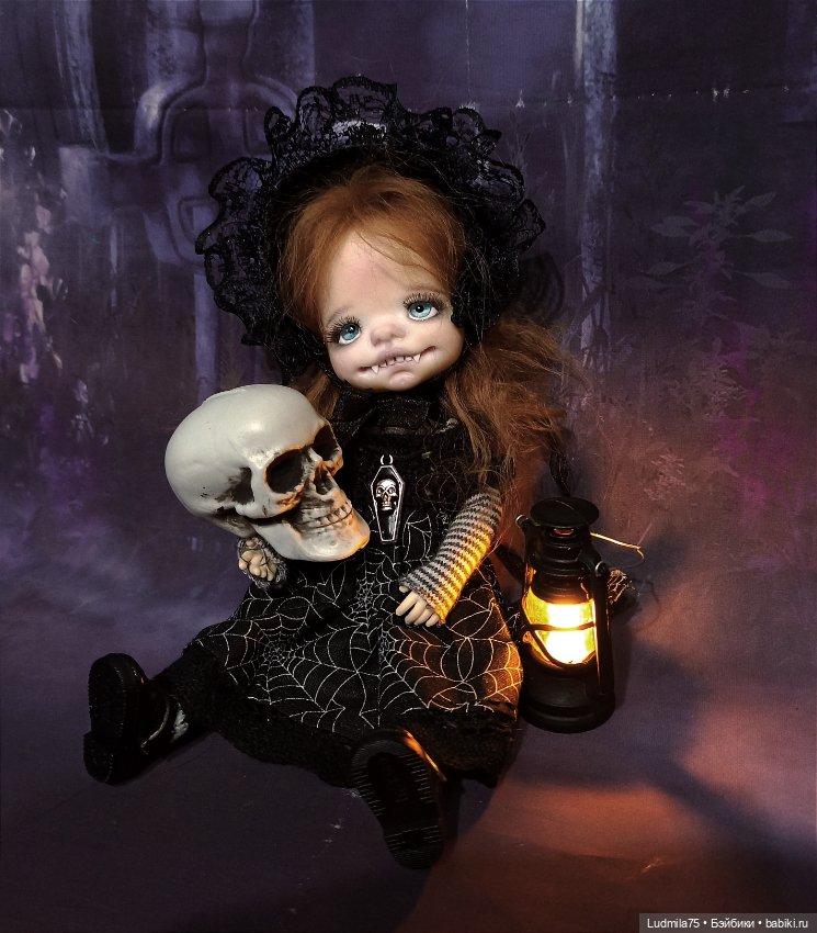 Ещё одна "страшилочка" — Лепка авторских кукол: полимерная глина