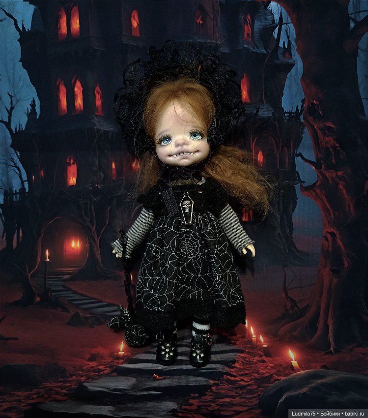 Ещё одна "страшилочка" — Лепка авторских кукол: полимерная глина